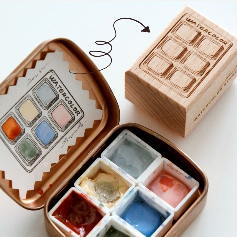 Tarjeta de colores de acuarela - Tools Qa reseña y precio