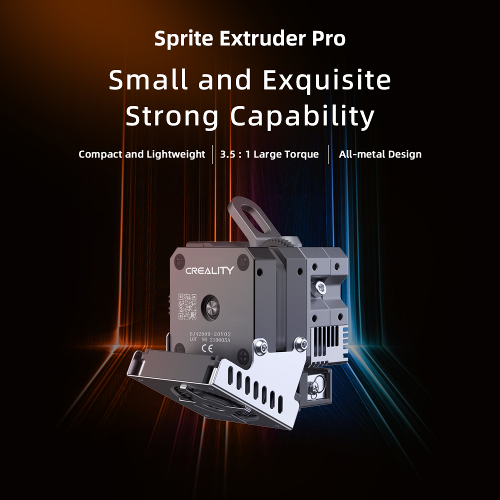 Extrusor CREALITY Sprite Pro,  - Creality Printer Ender 3 reseña y precio