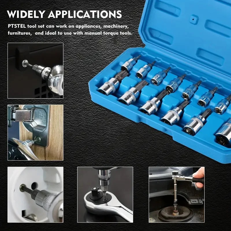 Kit de llaves Torx de 13 Uds., - Car Workshop Tools Kit reseña y precio