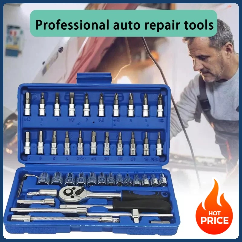 Juego de Llaves de Tubo Automo - Car Workshop Tools Kit reseña y precio