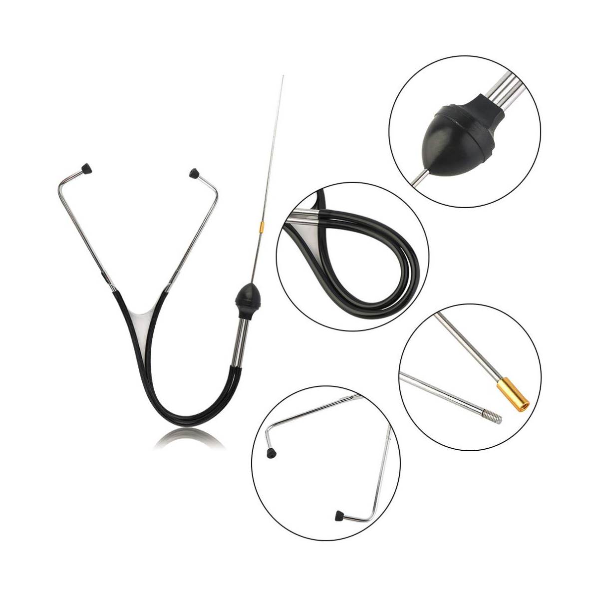 Estetoscopio automotriz, herra - Car Workshop Tools Kit reseña y precio