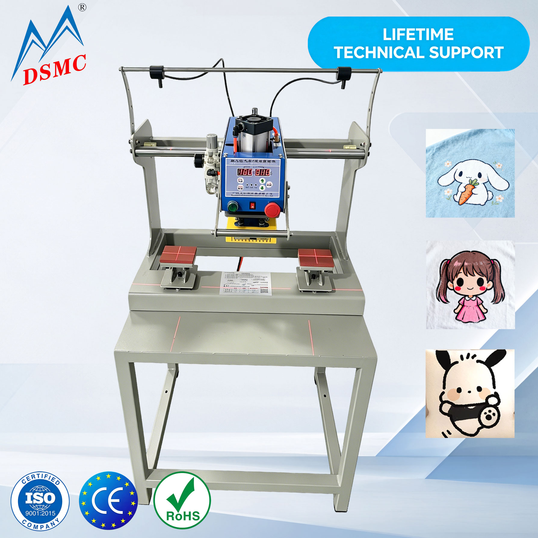 Máquina de Prensa de Calor de  - Workshop Tools Logo reseña y precio